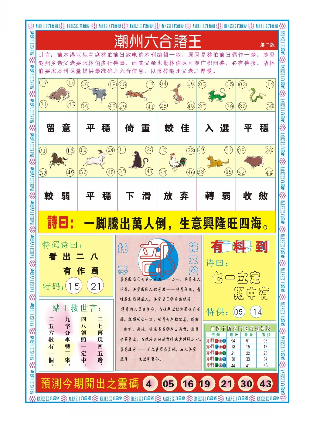 084期潮州六合赌王B[图]